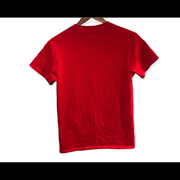 Dinosaur red graphic T- shirt “danger” Size S - Picture 3 of 9